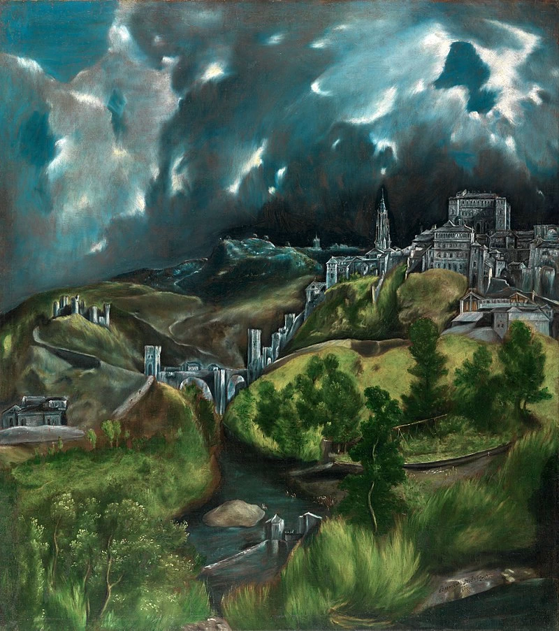 Veduta di Toledo - 1596, 1600, New York